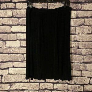 Mirasol Black Flared Skirt Size Large